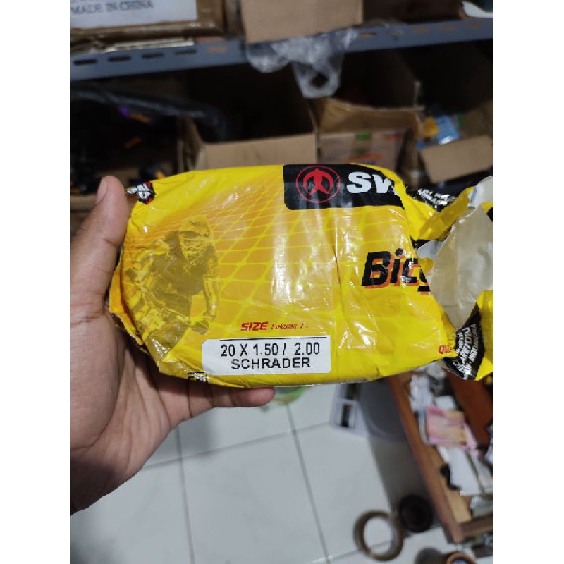 Ban Dalam 20 x 1.50 / 2.00 Sepeda Lipat Minion BMX. AV SCHRADER. SWALLOW