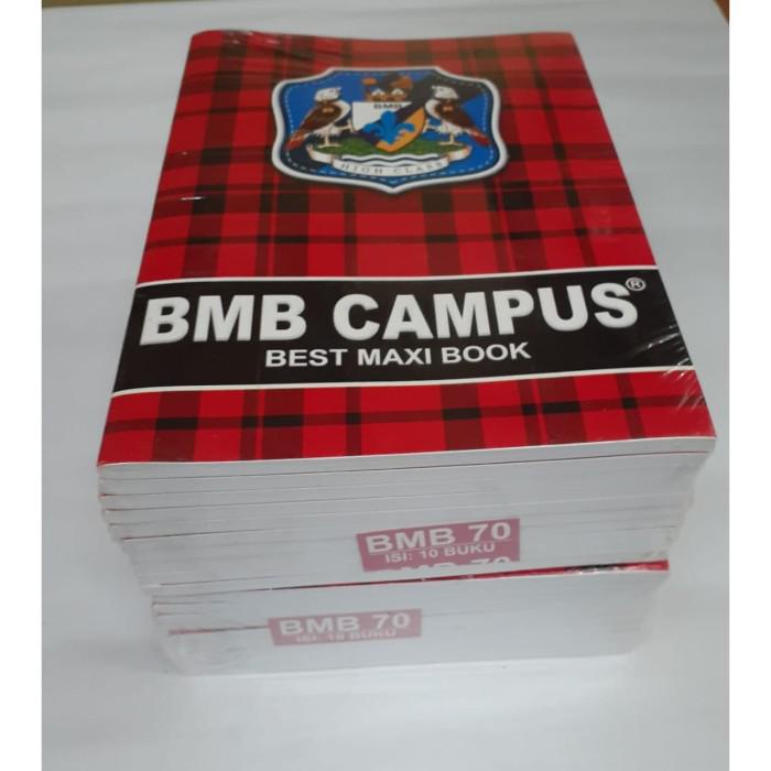 

Notebook / Buku Tulis Bmb Campus Ukuran Boxy 70 Lembar Isi 10 Buku