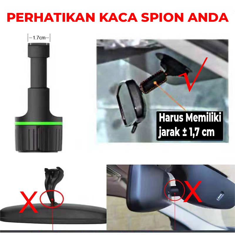 Phone Holder Mobil 7 IN 1 Car Holder penahan handphone fleksibel putar Dudukan Penjepit penyangga Hp universal di meja rak gagang pintu bangku tengah belakang rearview mirror mobil  kuat rapi Stand Henpon NB55N