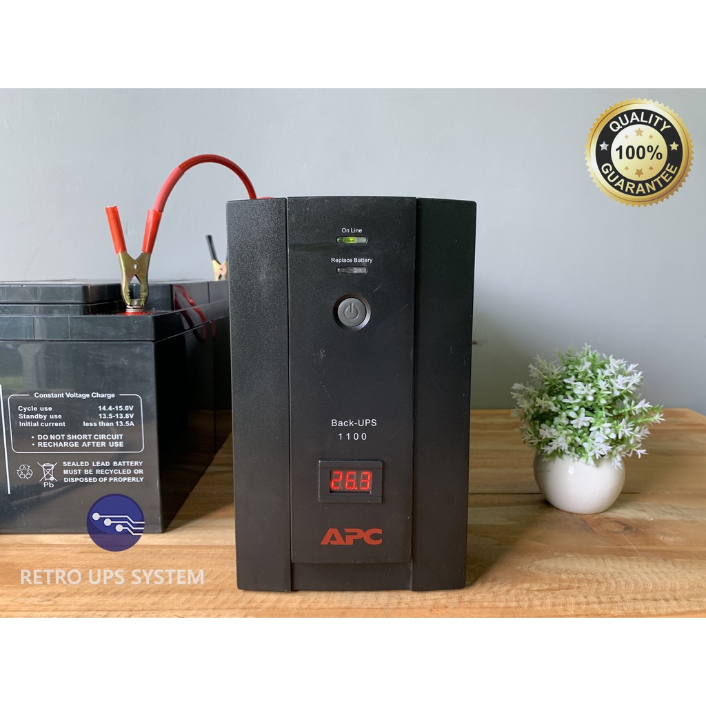 UPS Modifikasi APC BX1100CI-MS 1100VA 24V - External Battery Termurah