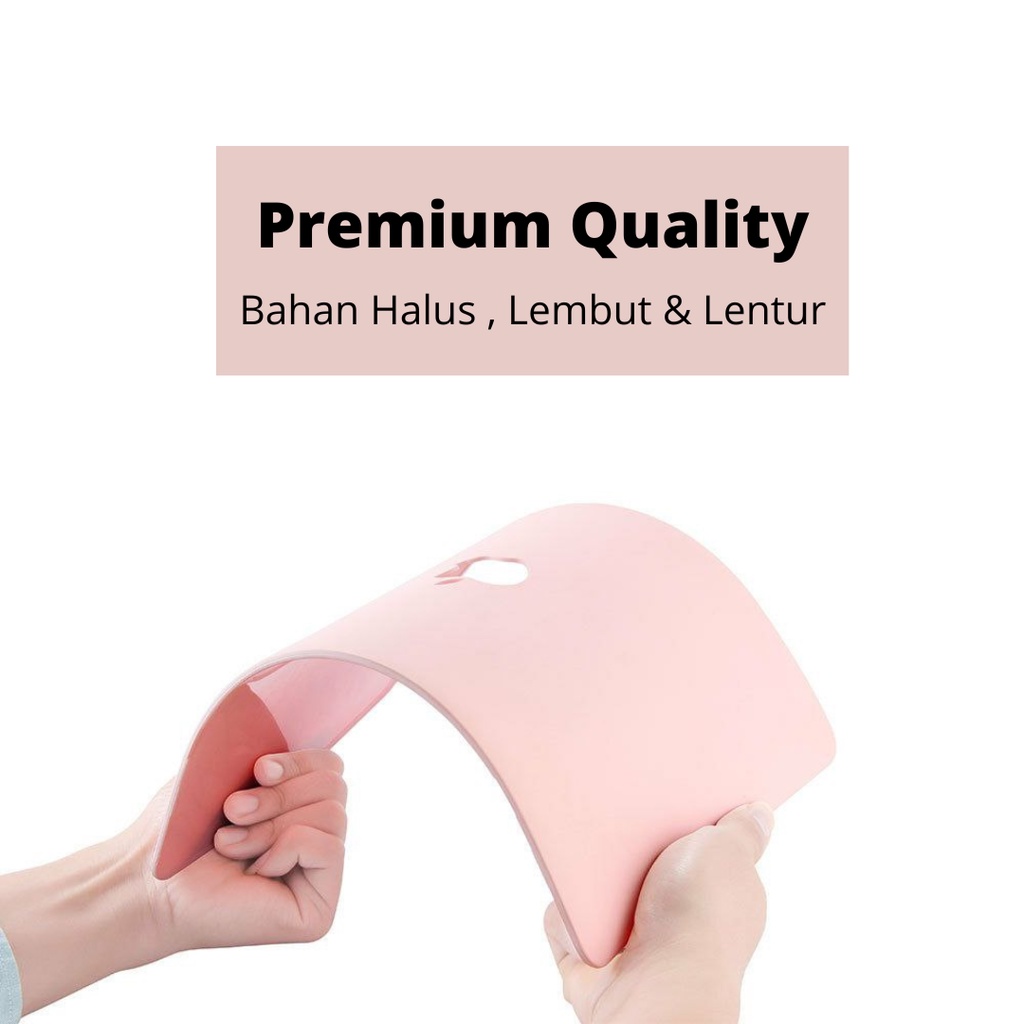 Case Macbook Air M2 M1Pastel Soft Pink Premium Casing With Keyboard Case for Macbook Air Pro Retina M1 M2