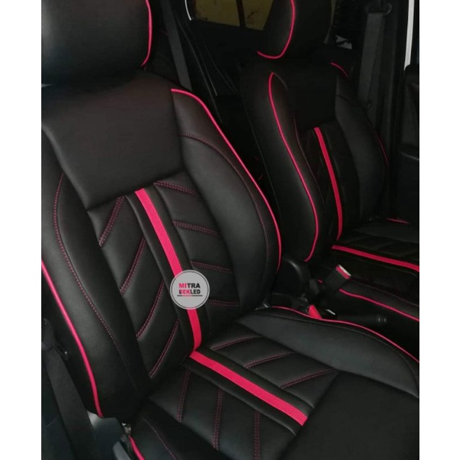 cover jok Mobilio  dan BRV bahan carviero vitz