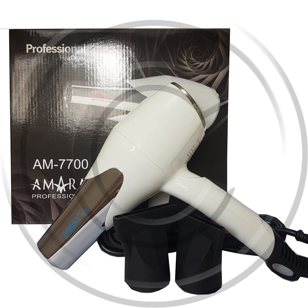 AMARA / HD-AM-7700 - Hairdryer / Pengering Rambut / Hair dryer / Premium / Berkualitas / BestSeller / Kencang Proffesional