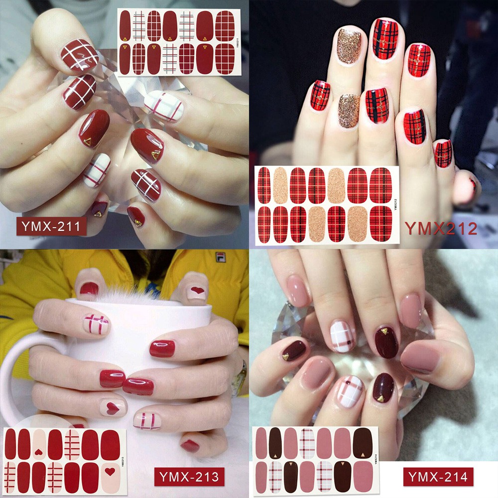 STIKER KUKU NAIL STICKER KARAKTER KODE YMX BAG 6