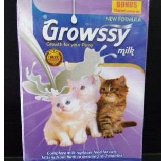 Susu Bayi Kucing Susu Growssy 10 Dus - Susu Growssy Baby Cat Milk