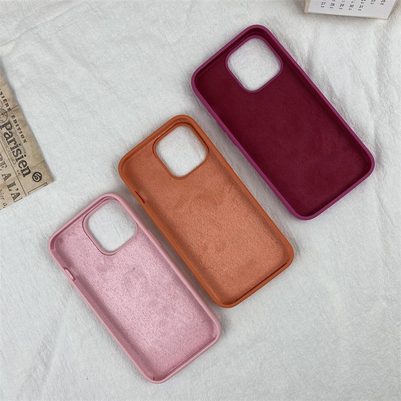 Soft Case Silikon Motif Buah Naga Warna Pink Apricot Oranye Untuk IPhone 11 12 13 Pro X XR XS Max 7 8 Plus