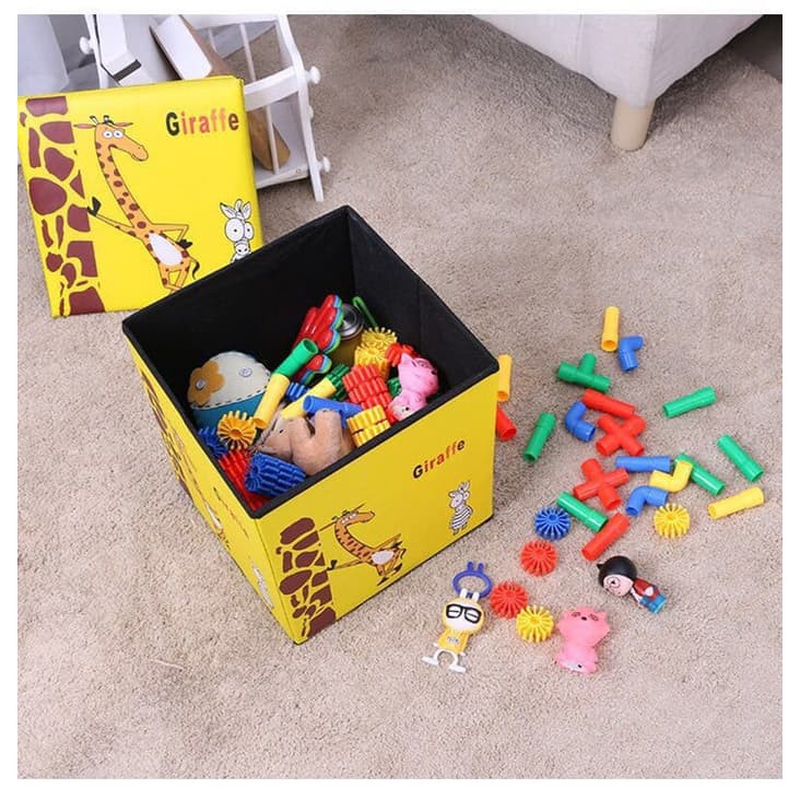 335 Animal Storage box / Tempat Mainan / Majalah /kursi organizer