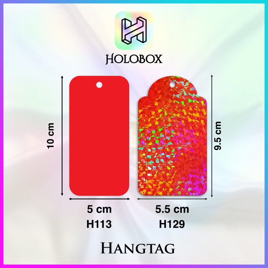 

Hangtag/Hangtag Polos/Hangtag Murah/Label Kotak Uk 10x5 cm