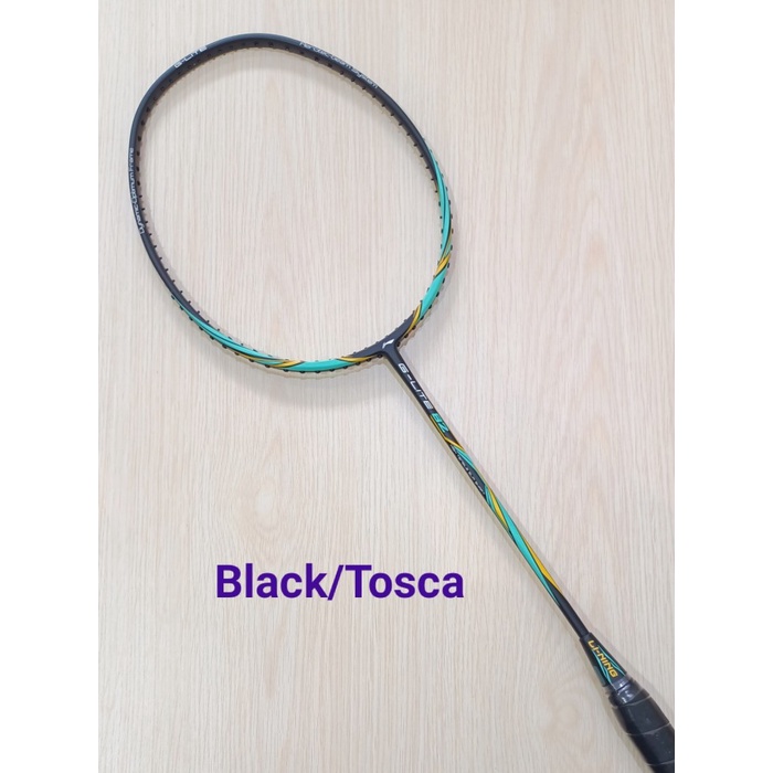 PROMO Raket Badminton Lining G-Lite 82 Original +Tas1R+ Senar AP6+ Pasang - Black/Tosca