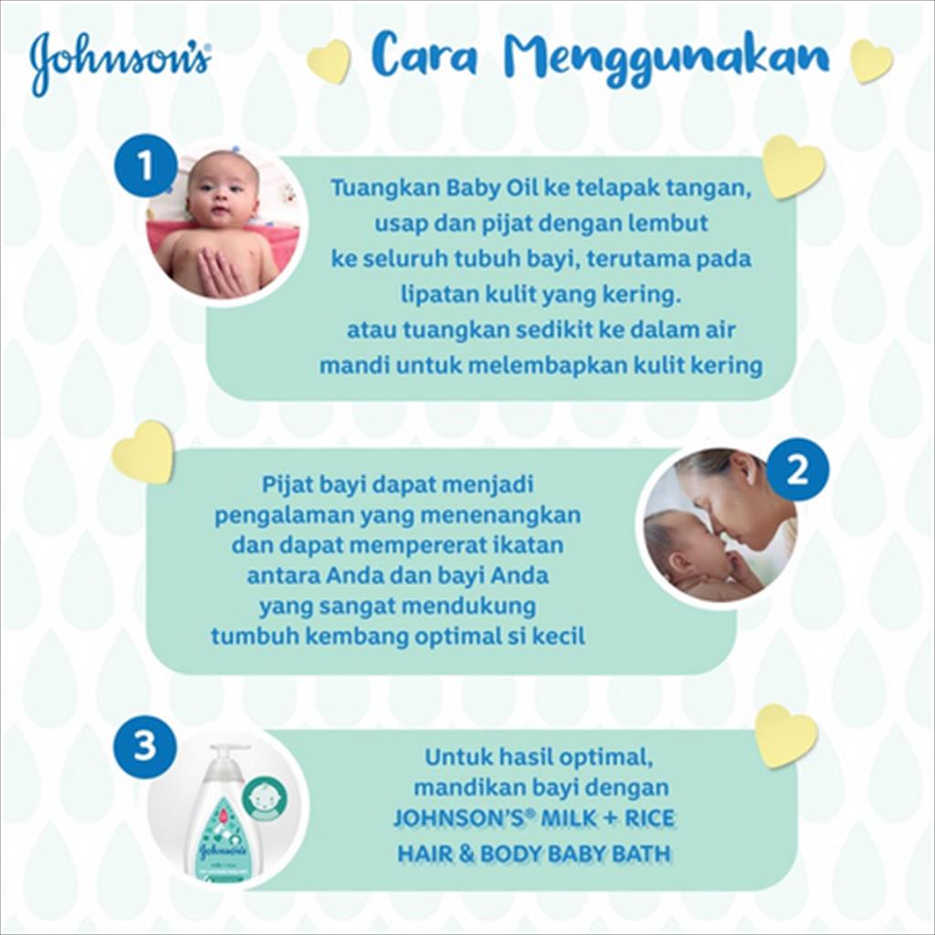 JOHNSON BABY OIL 125ML