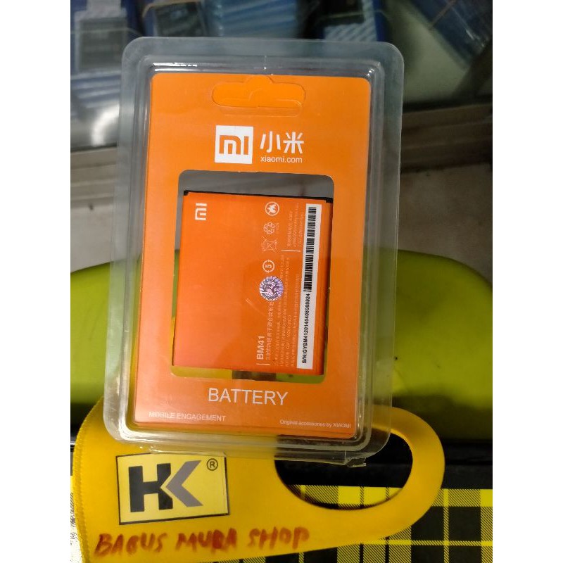 Baterai XiaoMi Redmi 1S BM41 Original Batre, Batrai, Battery, 1 S, BM 41, Xiao Mi