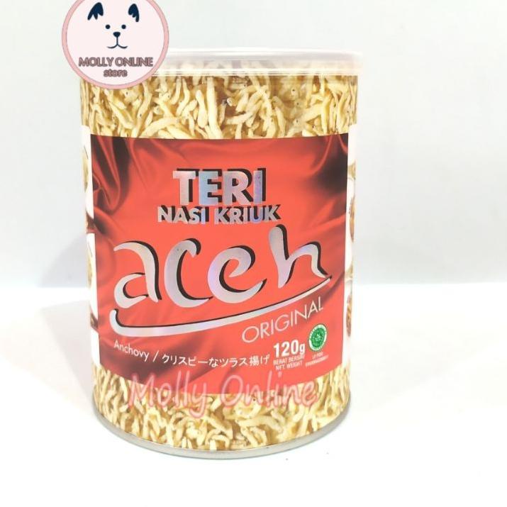 

Baru - Aceh Teri Kering Chrispy Kaleng 120gr Anchovy Snack Teri Nasi Kriuk Teri Medan 爱
