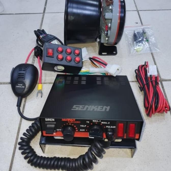 Toa Sirine Polisi Sirine Polisi Patwal Asli Senken Cjb100Bd Toa Yd100I