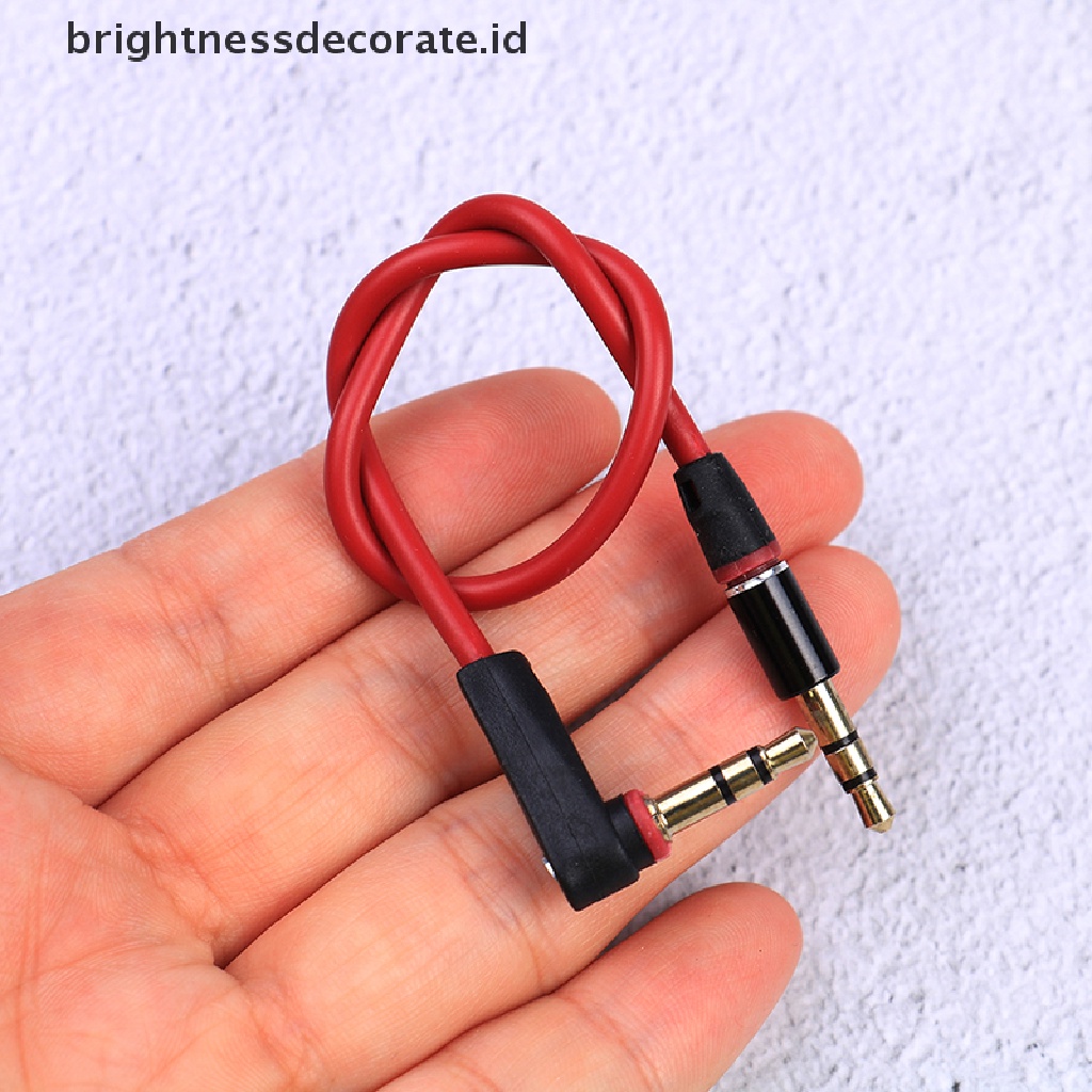 Kabel Audio Stereo 3.5mm Male To Male Panjang 20cm