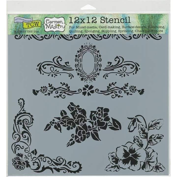 

TCW Stencil 12x12”- Code 5