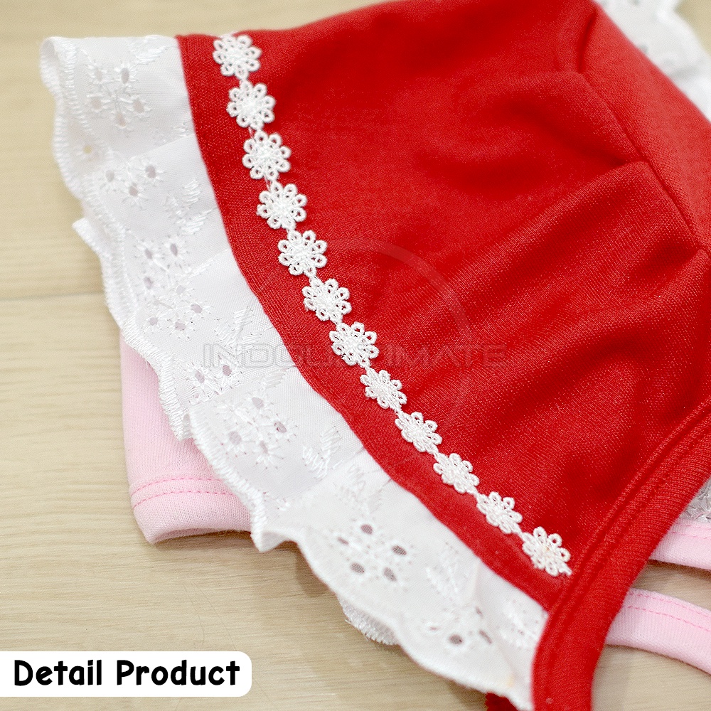 (0-6 Bulan) Topi Bayi Baru Lahir Topi Anak Bayi Perempuan Topi Renda Penutup Kepala Bayi BH-190