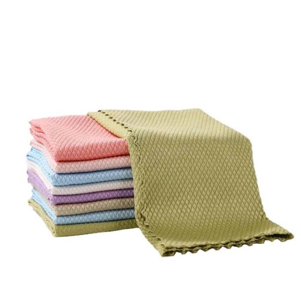 Kain Lap Kaca (25*25cm) Kain Lap Piring Hand Towel Kain Kaca Mobil