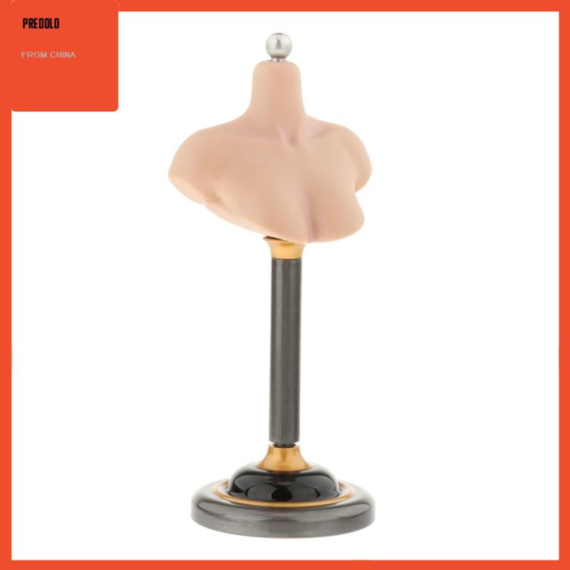 [In Stock] 1/6 Male Female Bust Stand Half Bust Base Stand Platform PVC Model for Wigs