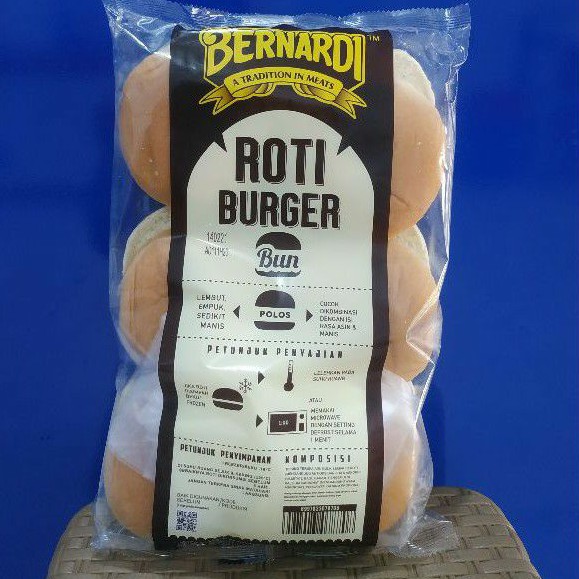 

Bernardi Roti Burger 300gr