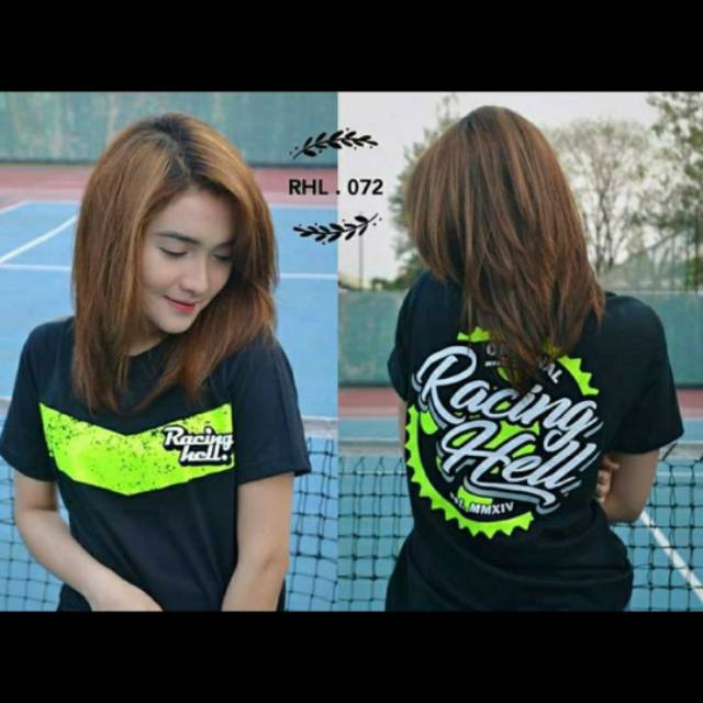 Baju Racing Hell Cewe Cowo