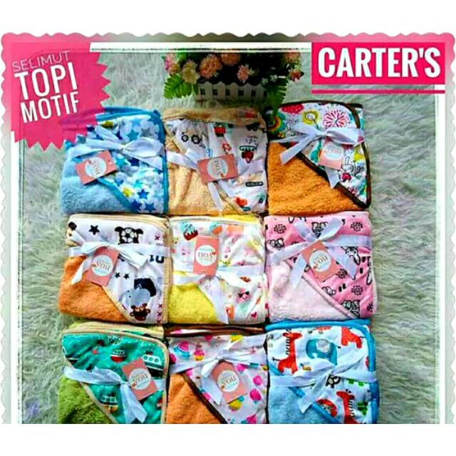 Selimut Carter Df Topi / just one you/banyak motif lucu