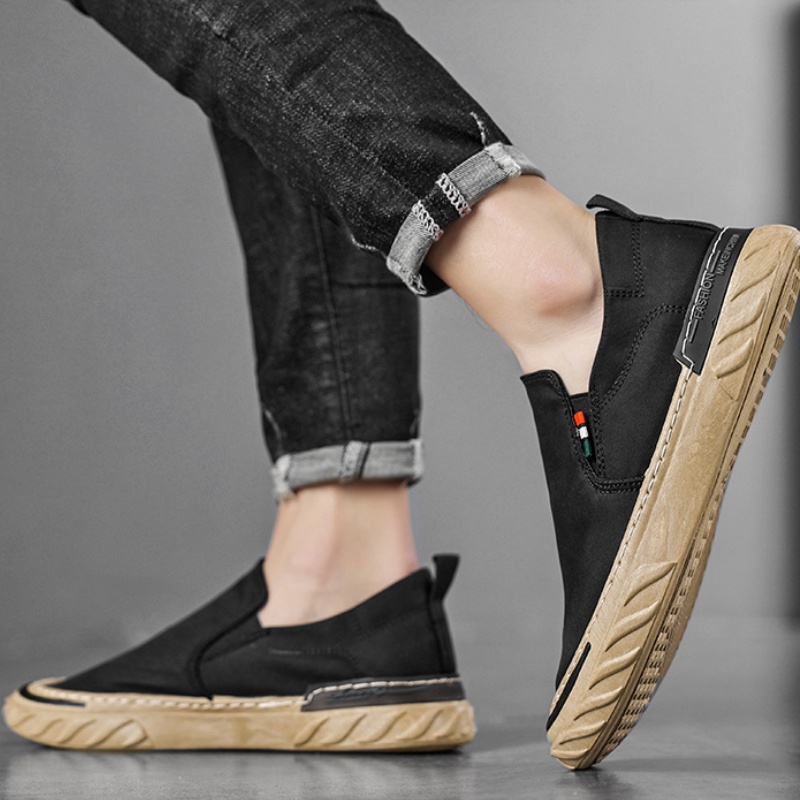 Sepatu Pria Slip On Import - 119543 - Sepatu Sporty Trendy Termurah Shoes Casual Fashion Cowok