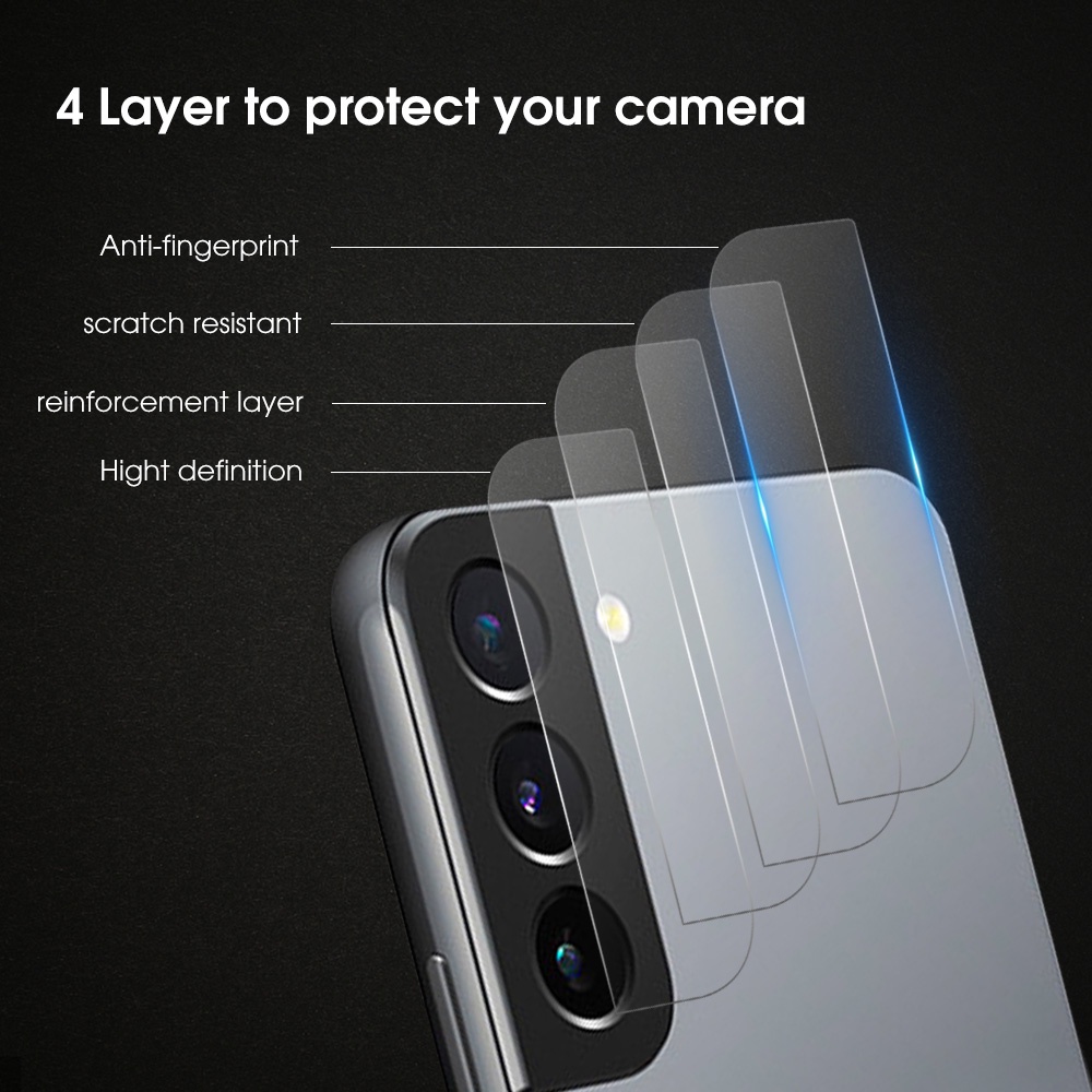 Film Pelindung Lensa Kamera Belakang Flexible Anti Jatuh Untuk Galaxy S22 S22