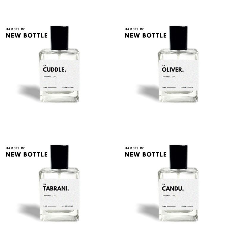 [FULL SIZE] HAMBEL Perfume | Cuddle | Oliver | Tabrani | Candu FULL SIZE 50mL &amp; 30mL