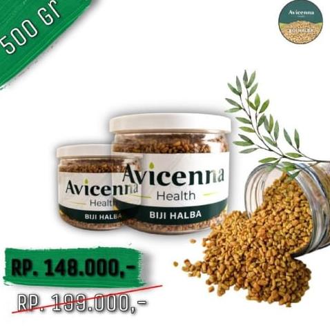 

Biji Halba Avicennahealt 500gr | Asli Fenugreek Seed Kelabat Hulbah |