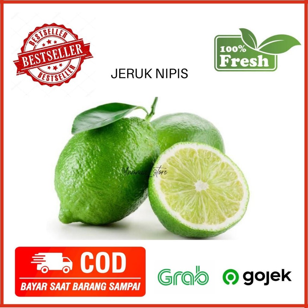 

Jeruk Nipis Sayur Sayuran Segar Murah Fresh Jakarta 250 Gram