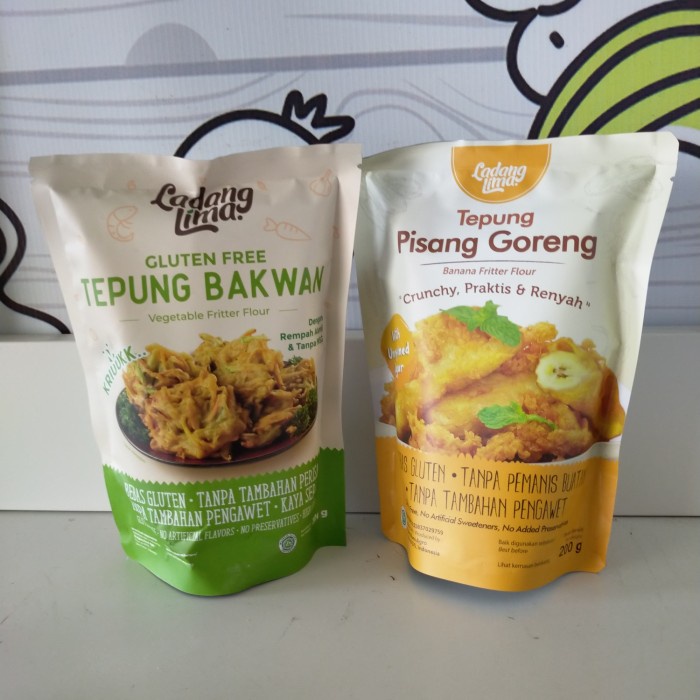 

PROMO [COD] Tepung Bakwan dan Pisang Goreng Bundling 2 in 1 Ladang Lima