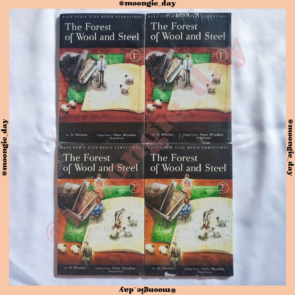 KOMIK THE FOREST OF WOOL AND STEEL BY AI MIZUTANI AND NATSU MIYASHITA (BARU/ORI)