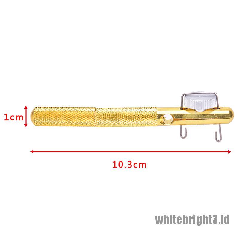 Alat Pengikat Kail Pancing Bahan Metal Warna Putih