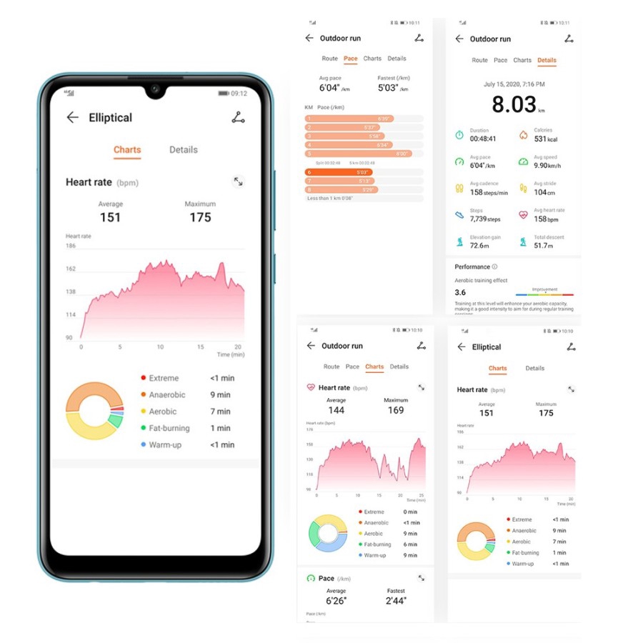 Huawei fit HONOR Smart Watch ES AMOLED Display Sport Smartwatch Jam Tangan-1