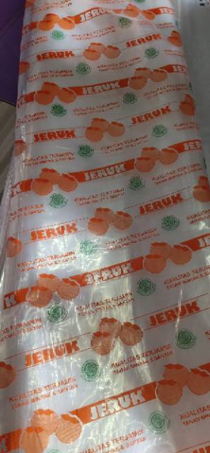 PLASTIK JERUK 50*75.SEPACK ISI 20-23 LEMBAR