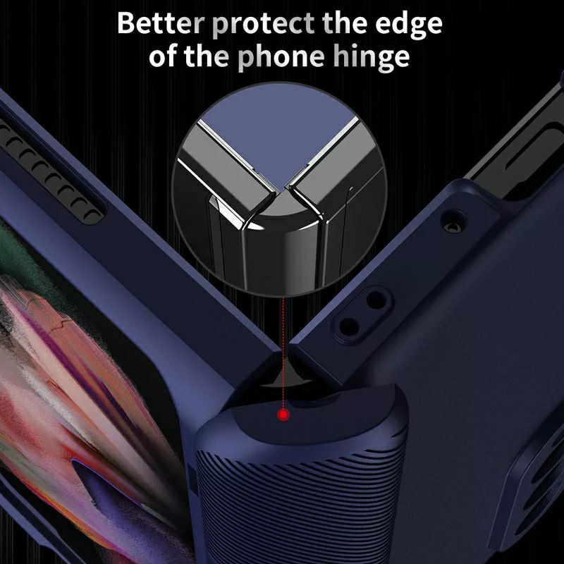 Case Samsung Galaxy Z Fold 3 5G Full Cover 360 Hinge Protection