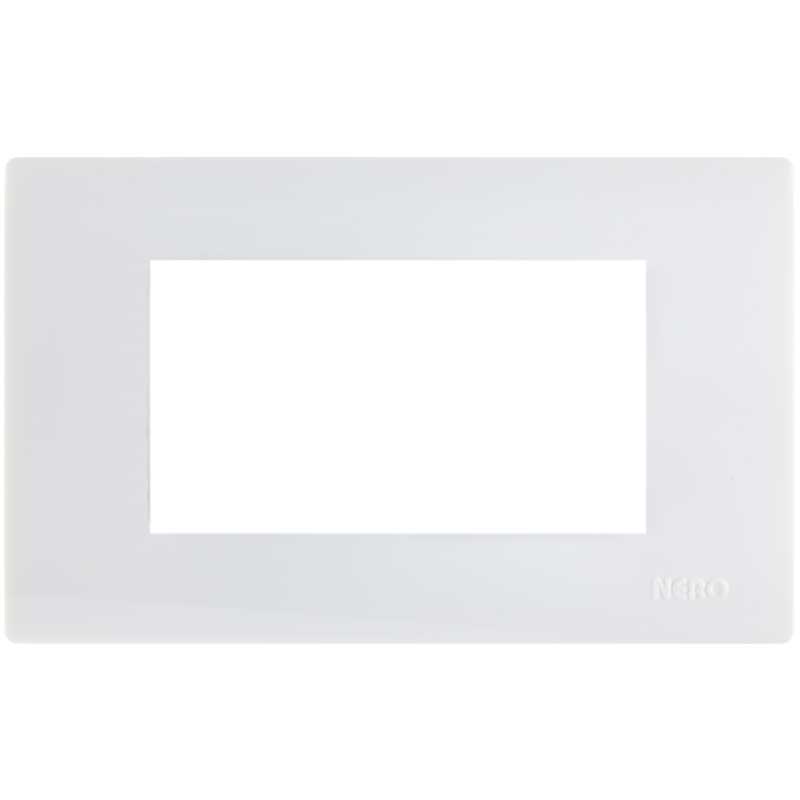 CASA 118 K16208 - White 1 Gang 1 Device Blank Plate NERO