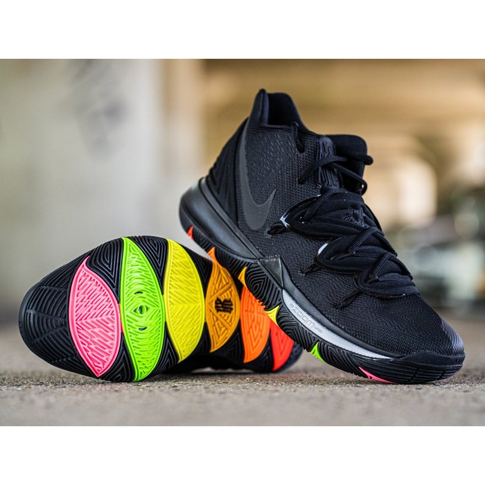 kyrie 5 black rainbow