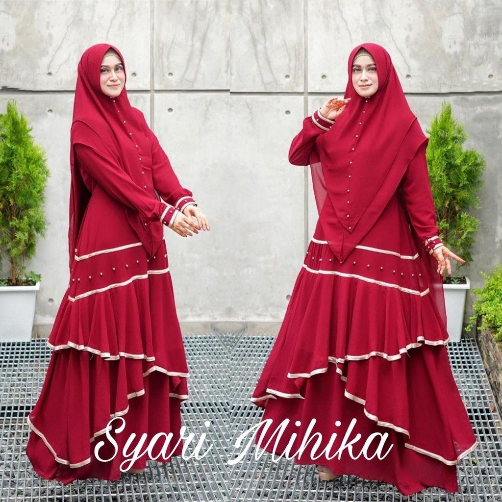 SYARI MIHIKA 2IN1 mR / GAMIS MIHIKA BERGO