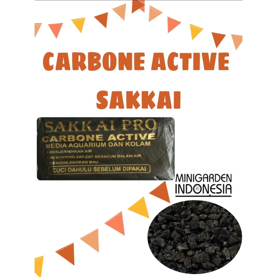 CARBONE ACTIVE SAKKAI PRO KARBON AKTIF MEDIA FILTER AQUARIUM KOLAM