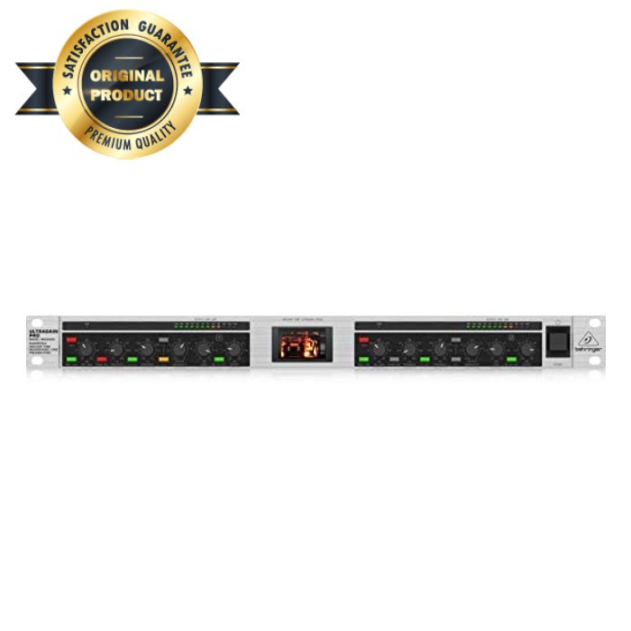 Behringer Ultragain Pro MIC2200 MIC 2200 V2 2- Channel Tube Microphone