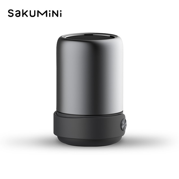 SAKUMINI Y2 MINI PORTABLE BLUETOOTH SPEAKER STEREO V5.0 - Abu-abu