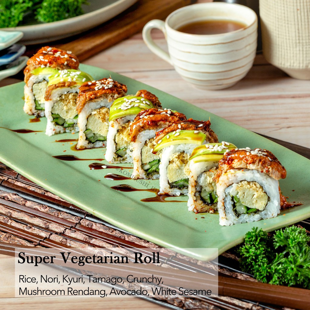 

SUPER VEGETARIAN ROLL | PERSONAL SIZE SUSHI