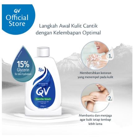 QV Gentle Wash 250ml [PROMO PACK]