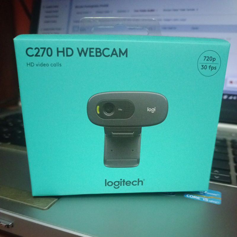 Logitech Webcam C270 HD 720p Original Garansi Resmi Logitech C270 Webcam HD 720p untuk Windows, Mac OS &amp; Chrome OS