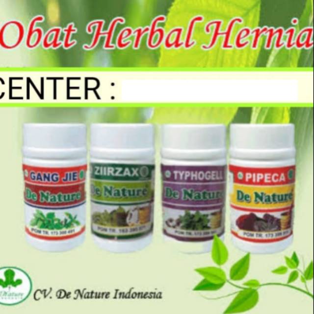 Obat Hernia Herbal De Nature