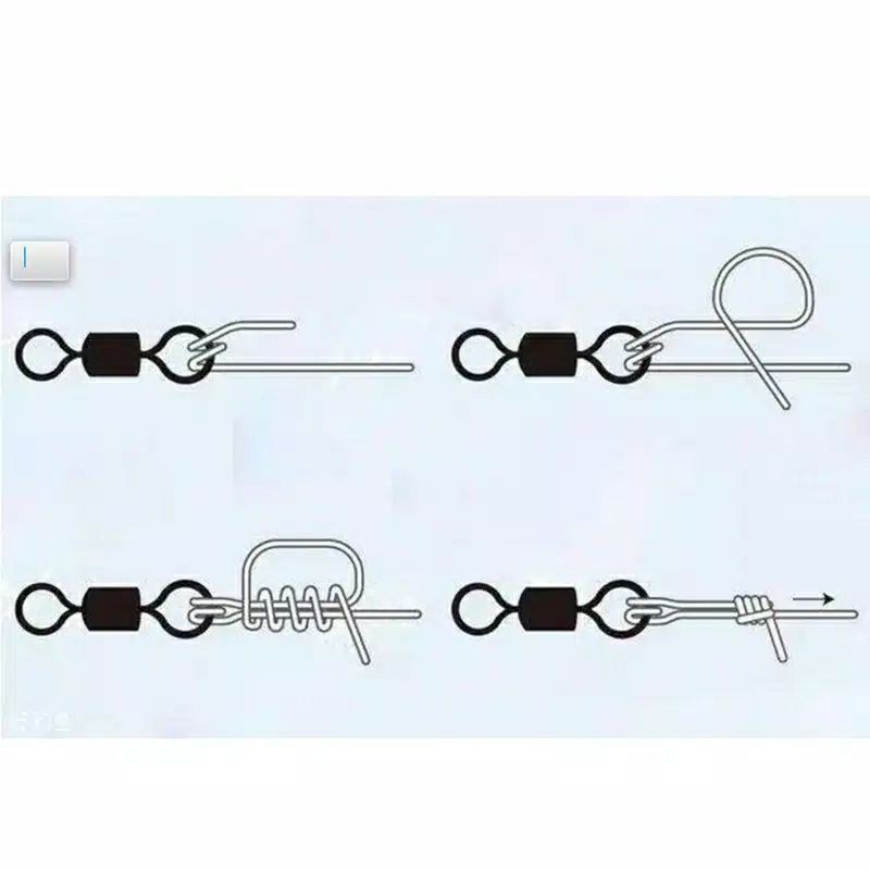 10 pcs Kili kili Barrel Bearing Swivel Solid Rings