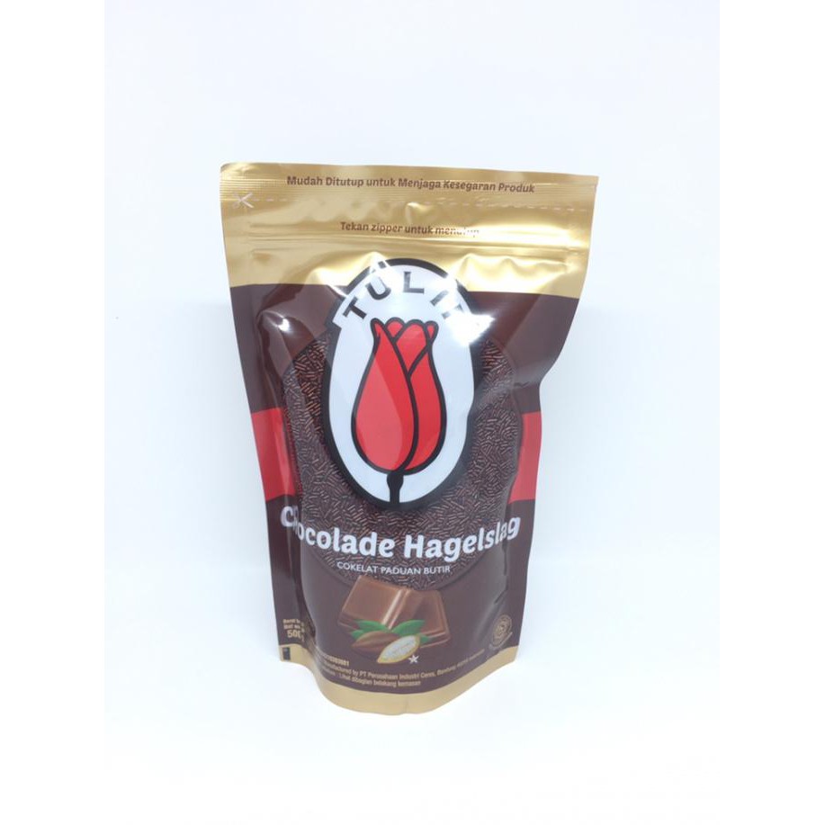 

Promo Awal tahun Meses Tulip Dark 500gr pack pabrik Cuci Gudang Awal Tahun