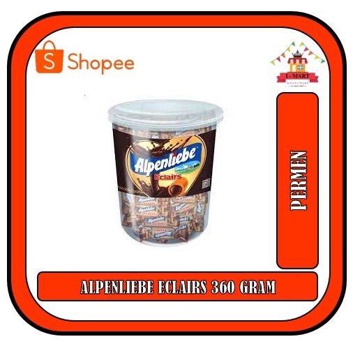 

PERMEN ALPENLIEBE ECLAIRS 360 GRAM KEMASAN TOPLES ISI 100 BUTIR LEBARAN IDUL FITRI