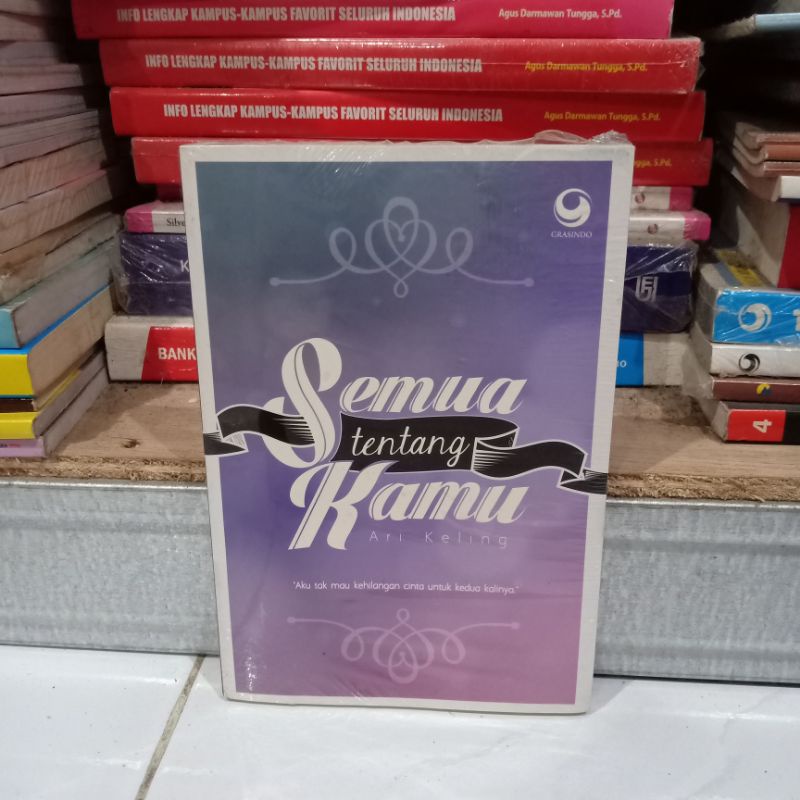 obral buku murah Novel best seller // remaja // wattpad // fantasi // sastra // fiksi // non fiksi part 30-Semua tntang kamu 33